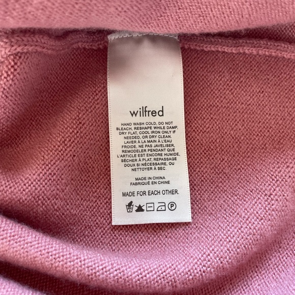 Wilfred, Cyprie Merino Wool, Conch Pink, XL. EUC. - Picture 6 of 8